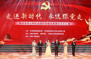 党建引领 文化赋能——陕西省非公和社会组织党建成果展示文艺汇演在我校隆重举行